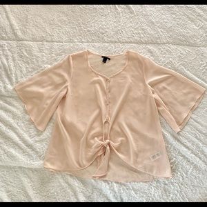 Forever 21 Sheer *Blush* Top